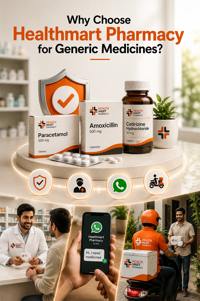 Healthmart Pharmacy, Pharmacy in Ahmedabad, Medical Store in Ahmedabad, Online Pharmacy Ahmedabad, Online Medicine Store Ahmedabad, Same Day Medicine Delivery Ahmedabad, WhatsApp Medicine Order Ahmedabad